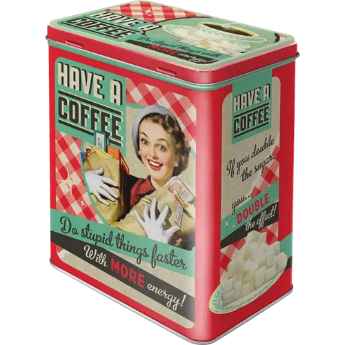 Nostalgic-Art Blechdose - Coffee, Vorderseite