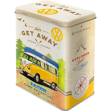 Nostalgic-Art Blechdose - VW Bulli Get Away, Vorderseite