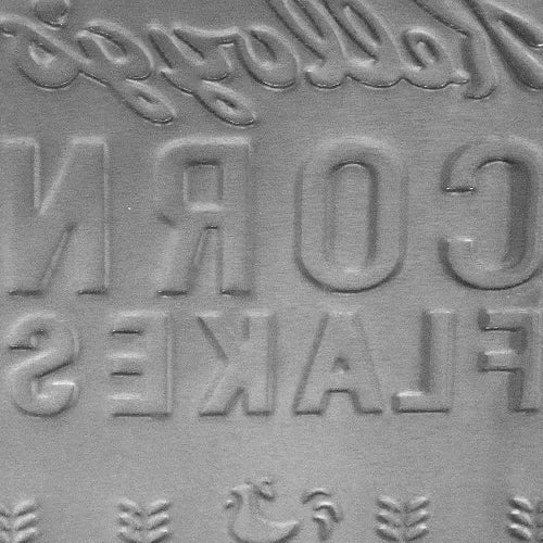 Nostalgic-Art Blechdose - Kelloggs Cornflakes, Prägung im Detail