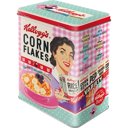 Nostalgic-Art Blechdose - Kelloggs Cornflakes, Vorderseite