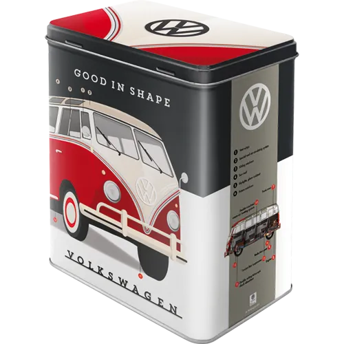 Nostalgic-Art Blechdose - VW Bulli Good Shape, Rückseite