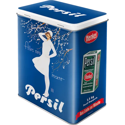 Nostalgic-Art Blechdose Persil - Weiße Dame, blau - Vorderseite