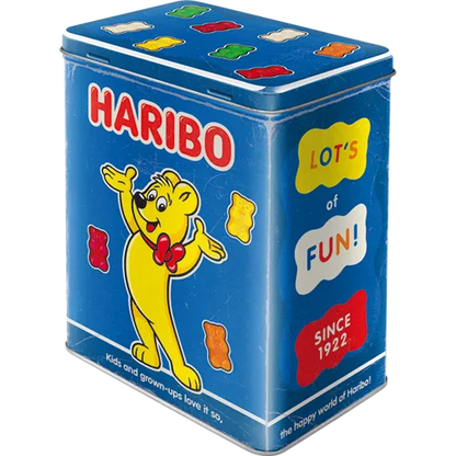 Nostalgic-Art Blechdose HARIBO - Enjoy the Taste, Rückseite