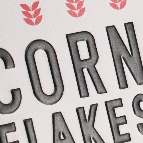 Nostalgic-Art Blechdose Kellogg's - Cornflakes, Prägung im Detail