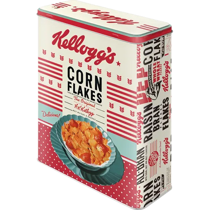 Nostalgic-Art Blechdose Kellogg's - Cornflakes, Rückseite
