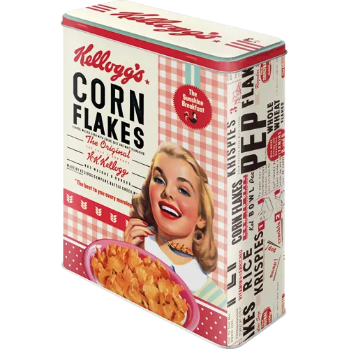 Nostalgic-Art Blechdose Kellogg's - Cornflakes, Vorderseite