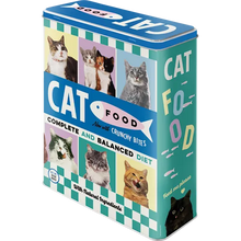Nostalgic-Art Blechdose Cat Food, Rückseite