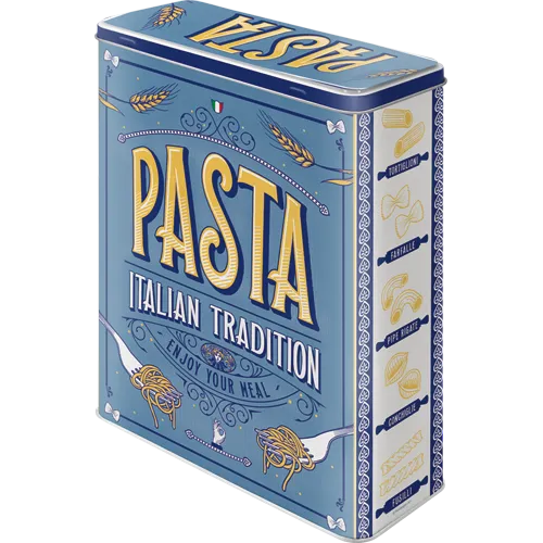 Nostalgic-Art XL Blechdose Pasta, Rückseite