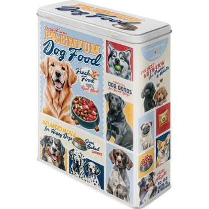 Nostalgic-Art XL Blechdose Dog Food, Vorderseite