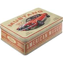 Nostalgic-Art Blechdose Ford Mustang, Flach