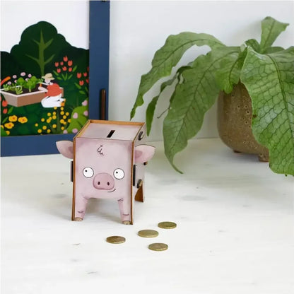 WERKHAUS Spardose Vierbeiner Schwein