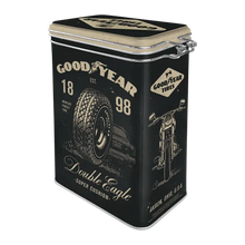 Nostalgic-Art Aromadose - Goodyear Motorcycle, Rückseite