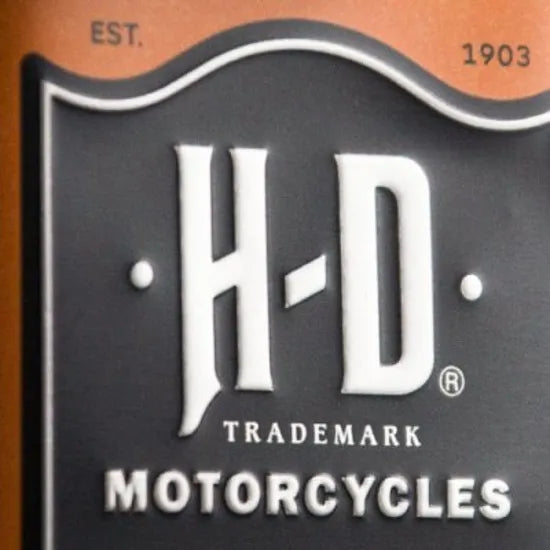 Nostalgic-Art Aromadose - Harley-Davidson Motorcycles, Prägung im Detail