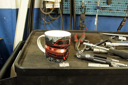 VW GTI Kaffeetasse Schwarz Mood