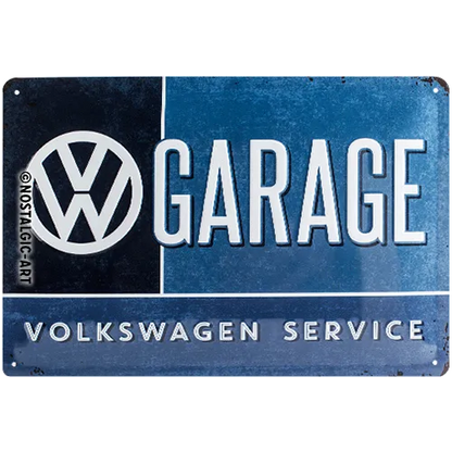 Nostalgic-Art Blechschild VW Garage, 20x30 cm