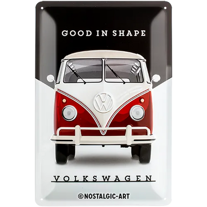 Nostalgic-Art Blechschild VW Good in Shape, 20x30 cm