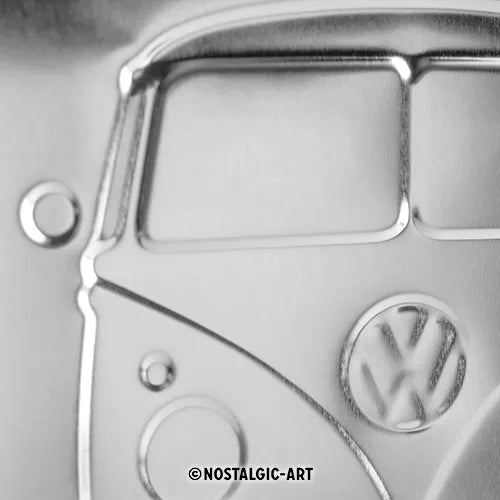 Nostalgic-Art Blechschild VW Good in Shape, 20x30 cm, Prägung von der Rückseite