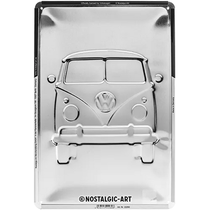 Nostalgic-Art Blechschild VW Good in Shape, 20x30 cm, Rückseite
