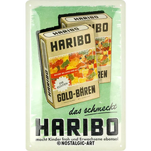 Nostalgic-Art Blechschild Haribo Packung, 20x30 cm