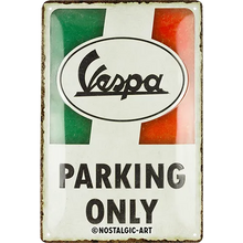 Nostalgic-Art Blechschild Vespa Parking Only, 20x30 cm