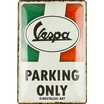 Nostalgic-Art Blechschild Vespa Parking Only, 20x30 cm