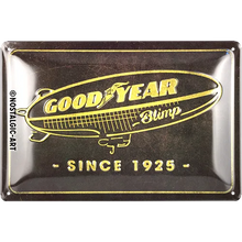 Nostalgic-Art Blechschild Goodyear Blimp, 20x30 cm