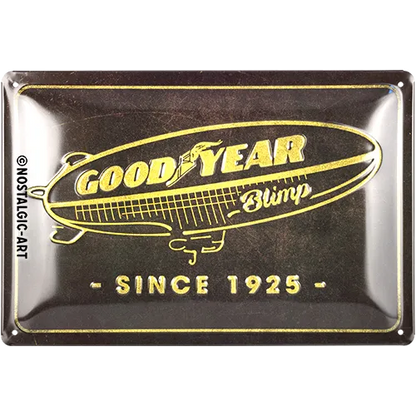 Nostalgic-Art Blechschild Goodyear Blimp, 20x30 cm