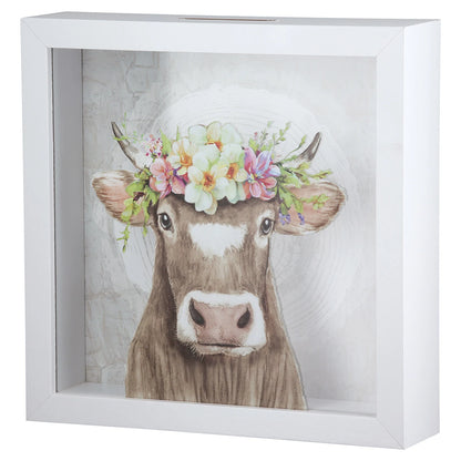 Spardose "Adelheid" mit Glasfront