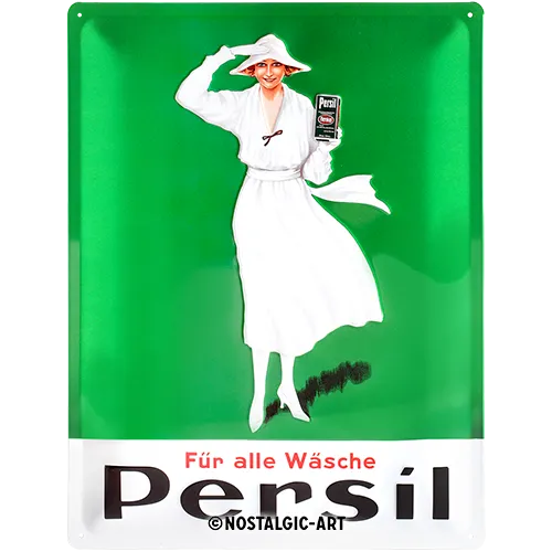 Nostalgic-Art Blechschild Persil Weiße Dame, 30x40 cm