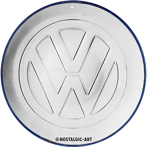 Nostalgic-Art Blechschild VW Logo, Ø 35cm