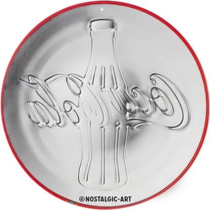 Nostalgic-Art Blechschild Coca-Cola, Ø 35cm