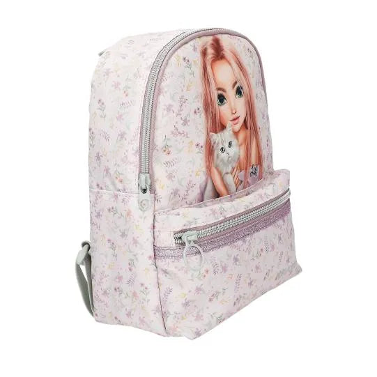 TOPModel Tagesrucksack Blooming Kitty, schräg von vorne
