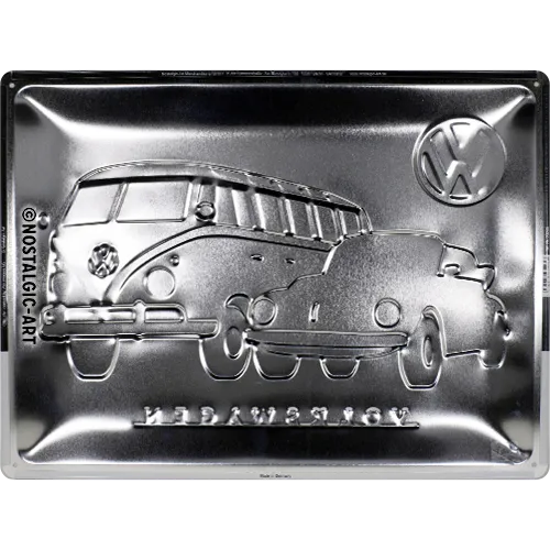 Nostalgic-Art Blechschild VW The Classics, 30×40 cm