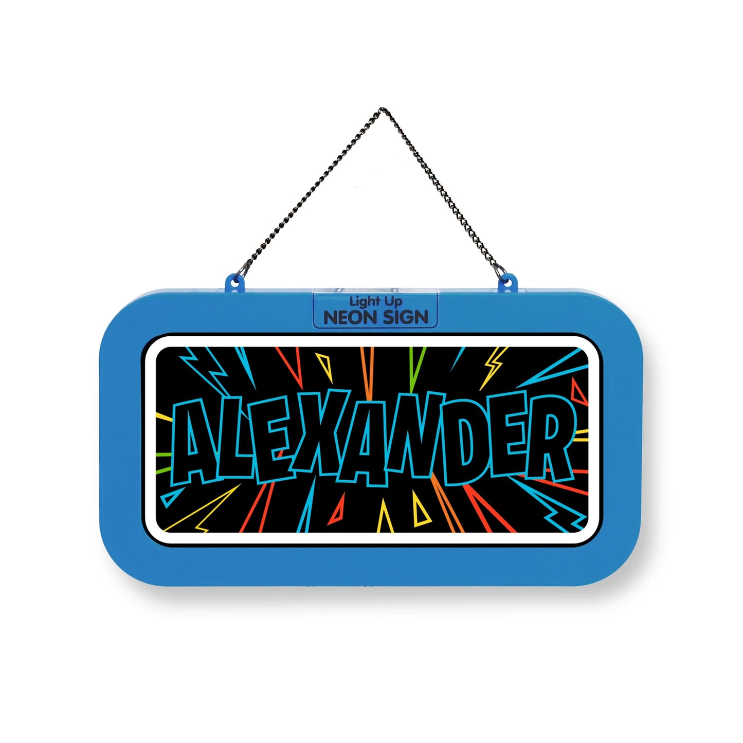 Personalisiertes Neon-Schild mit Name oder individuell gestaltbar, mit LED Leuchtmittel