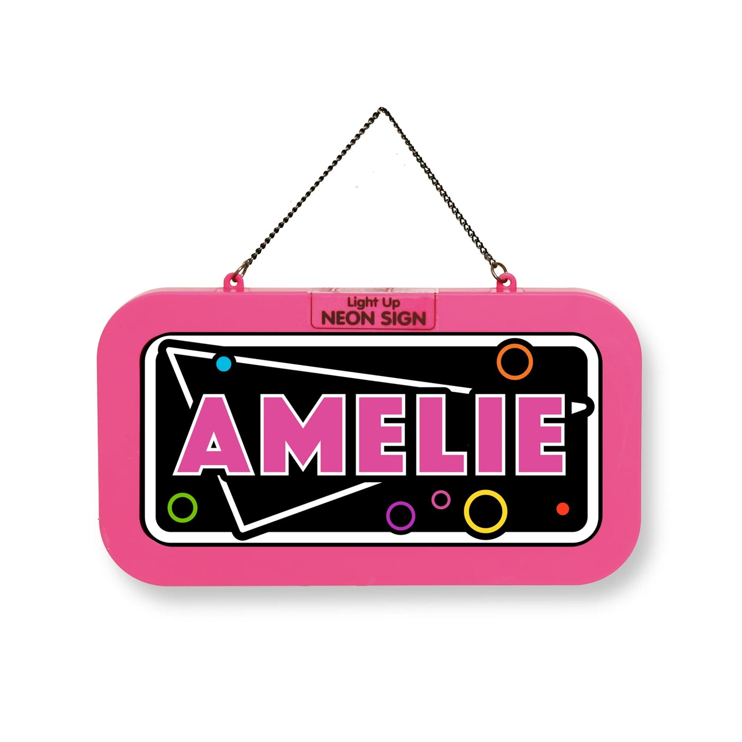Personalisiertes Neon-Schild mit Name oder individuell gestaltbar, mit LED Leuchtmittel