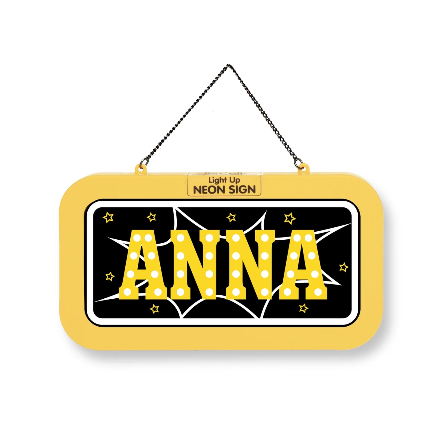 Personalisiertes Neon-Schild mit Name oder individuell gestaltbar, mit LED Leuchtmittel