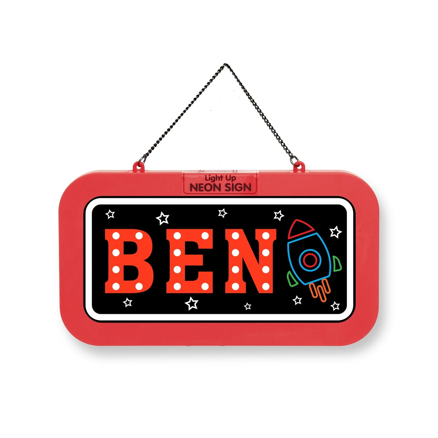 Personalisiertes Neon-Schild mit Name oder individuell gestaltbar, mit LED Leuchtmittel