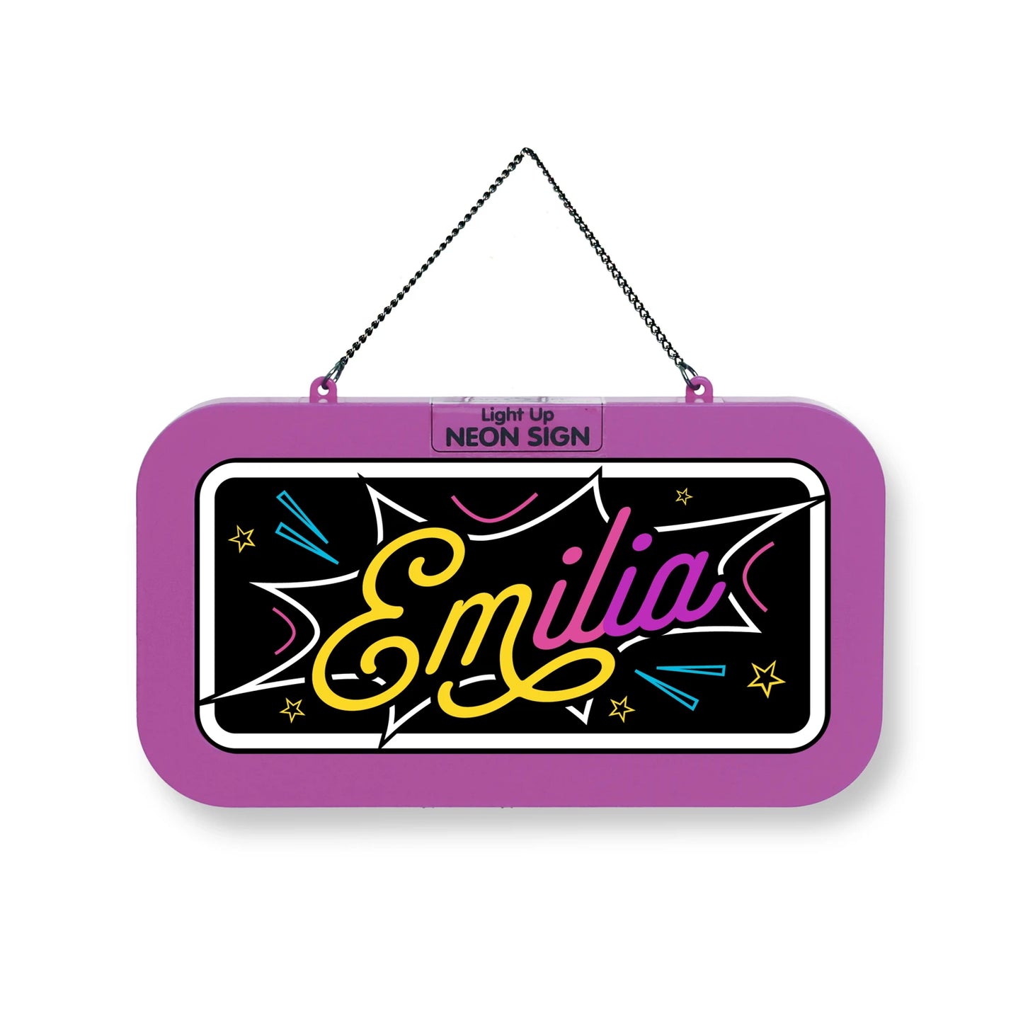 Personalisiertes Neon-Schild mit Name oder individuell gestaltbar, mit LED Leuchtmittel