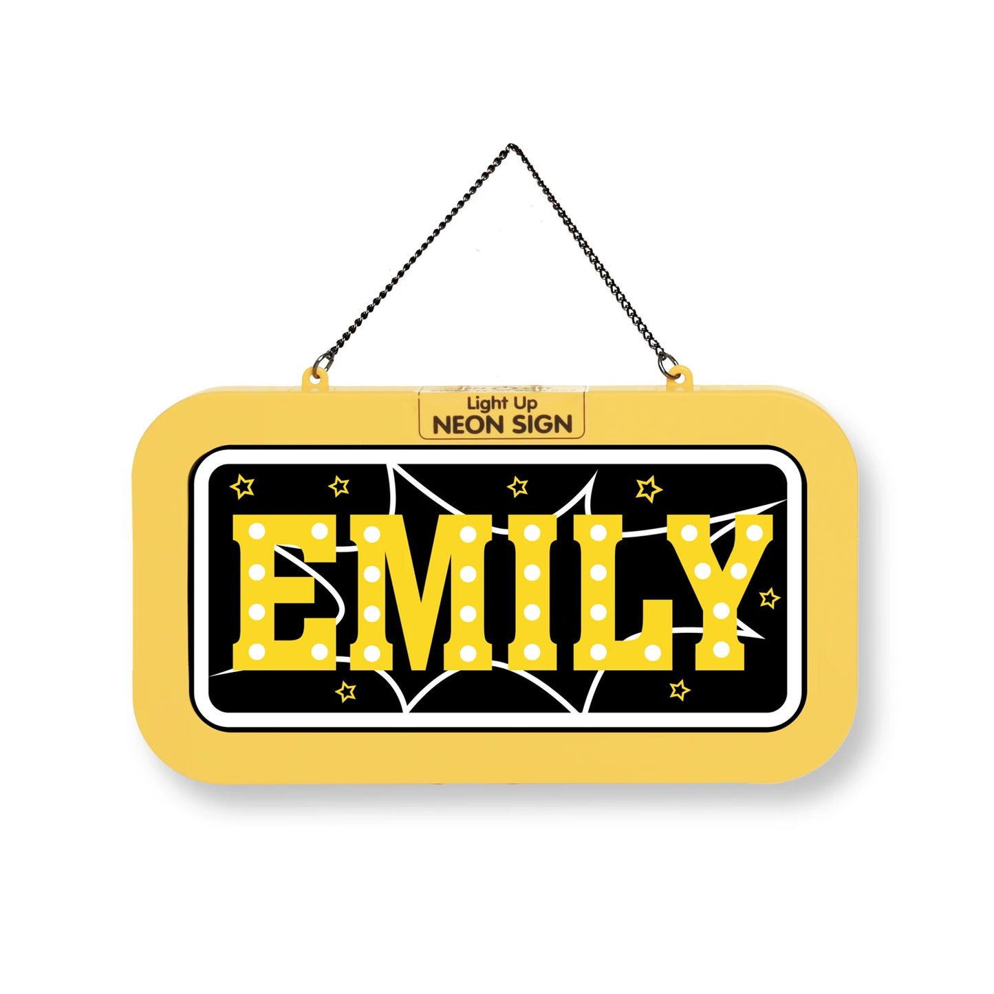 Personalisiertes Neon-Schild mit Name oder individuell gestaltbar, mit LED Leuchtmittel
