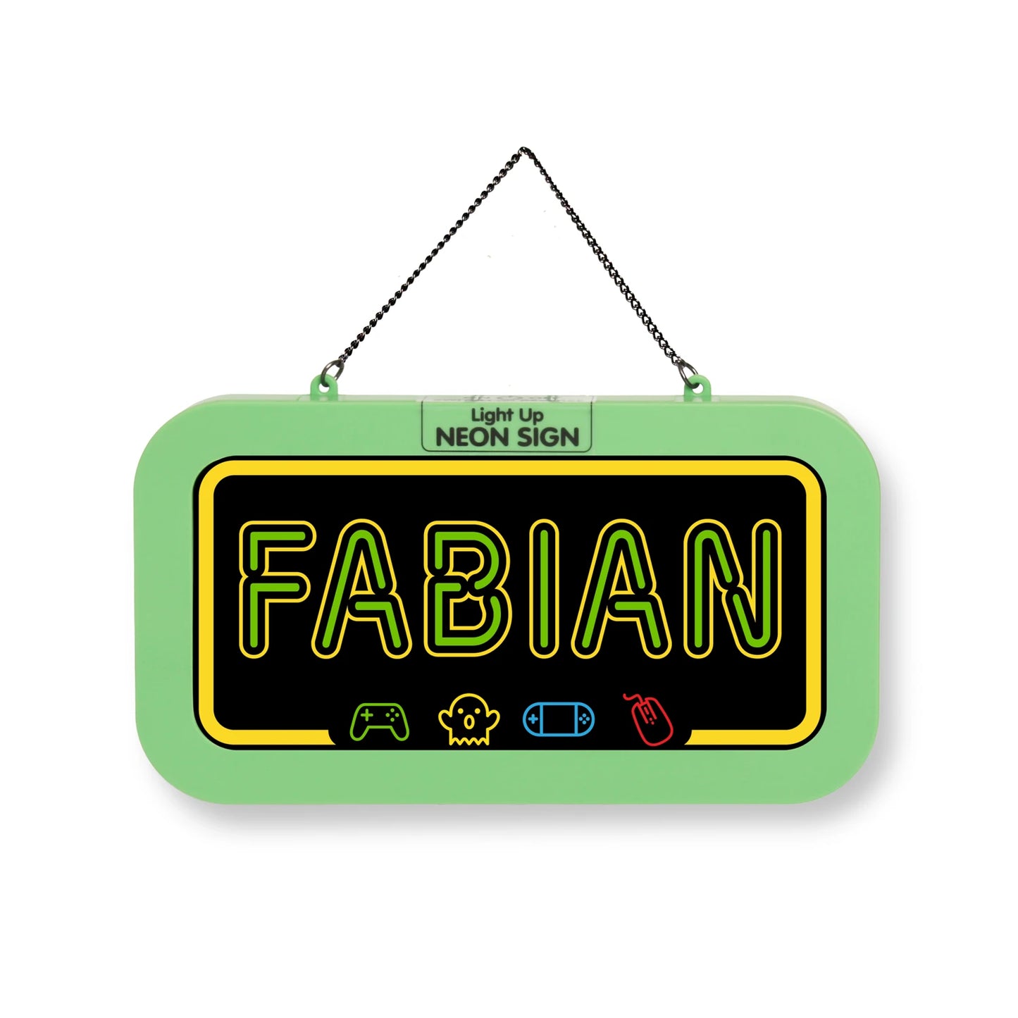 Personalisiertes Neon-Schild mit Name oder individuell gestaltbar, mit LED Leuchtmittel