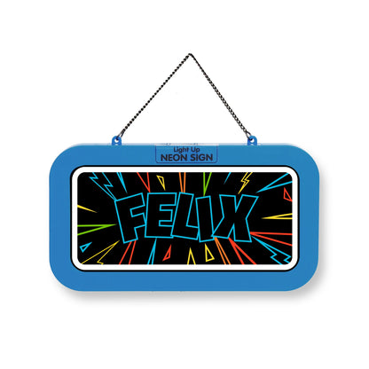 Personalisiertes Neon-Schild mit Name oder individuell gestaltbar, mit LED Leuchtmittel