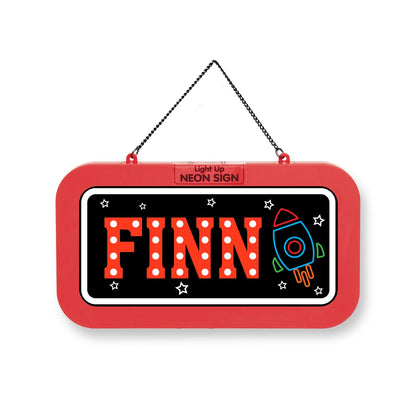 Personalisiertes Neon-Schild mit Name oder individuell gestaltbar, mit LED Leuchtmittel