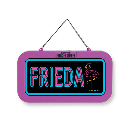 Personalisiertes Neon-Schild mit Name oder individuell gestaltbar, mit LED Leuchtmittel