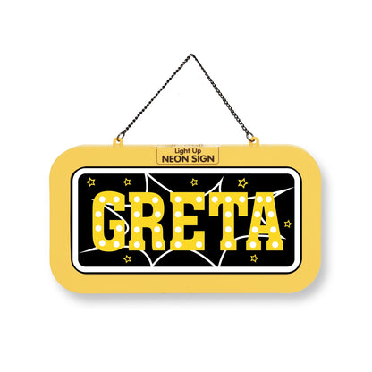 Personalisiertes Neon-Schild mit Name oder individuell gestaltbar, mit LED Leuchtmittel
