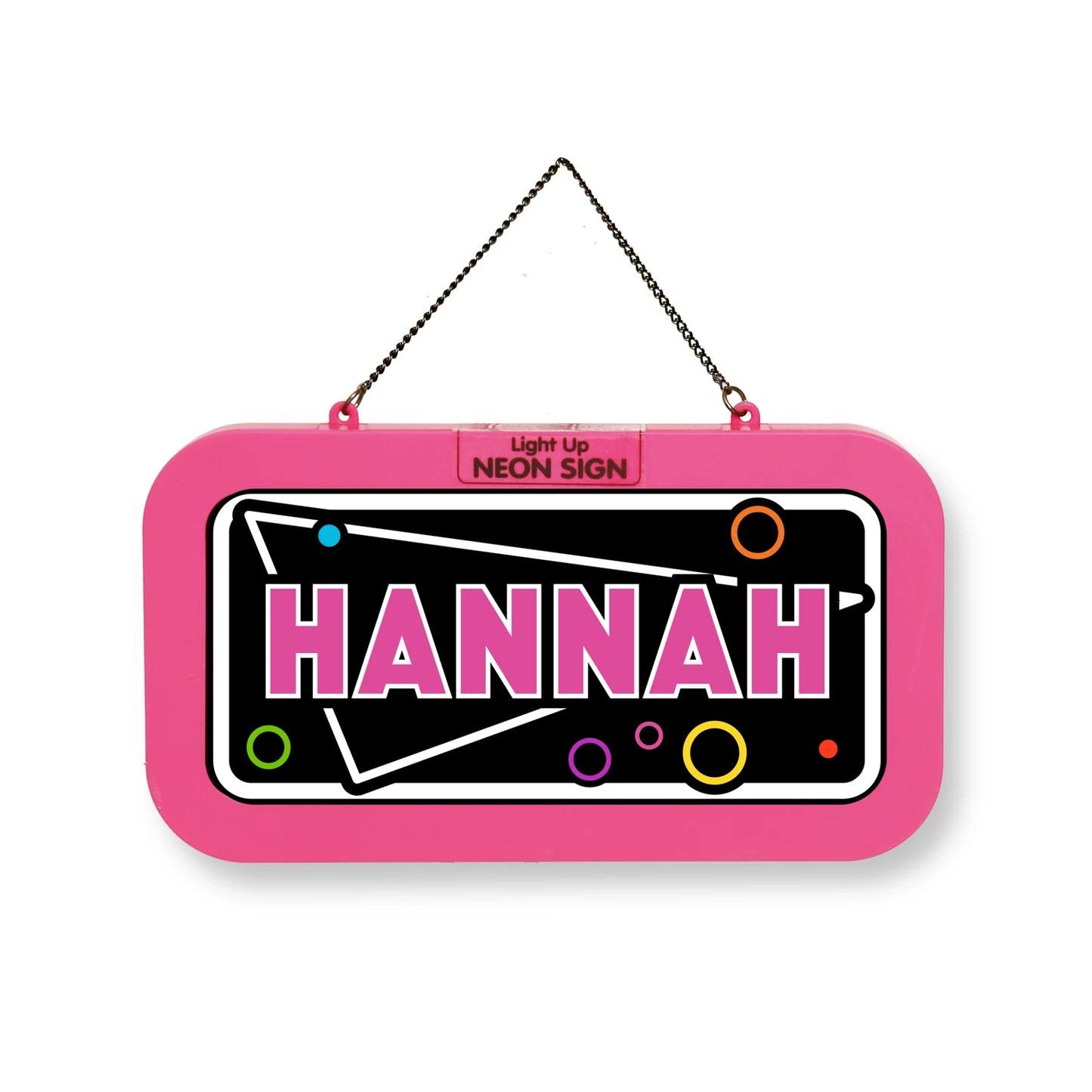 Personalisiertes Neon-Schild mit Name oder individuell gestaltbar, mit LED Leuchtmittel
