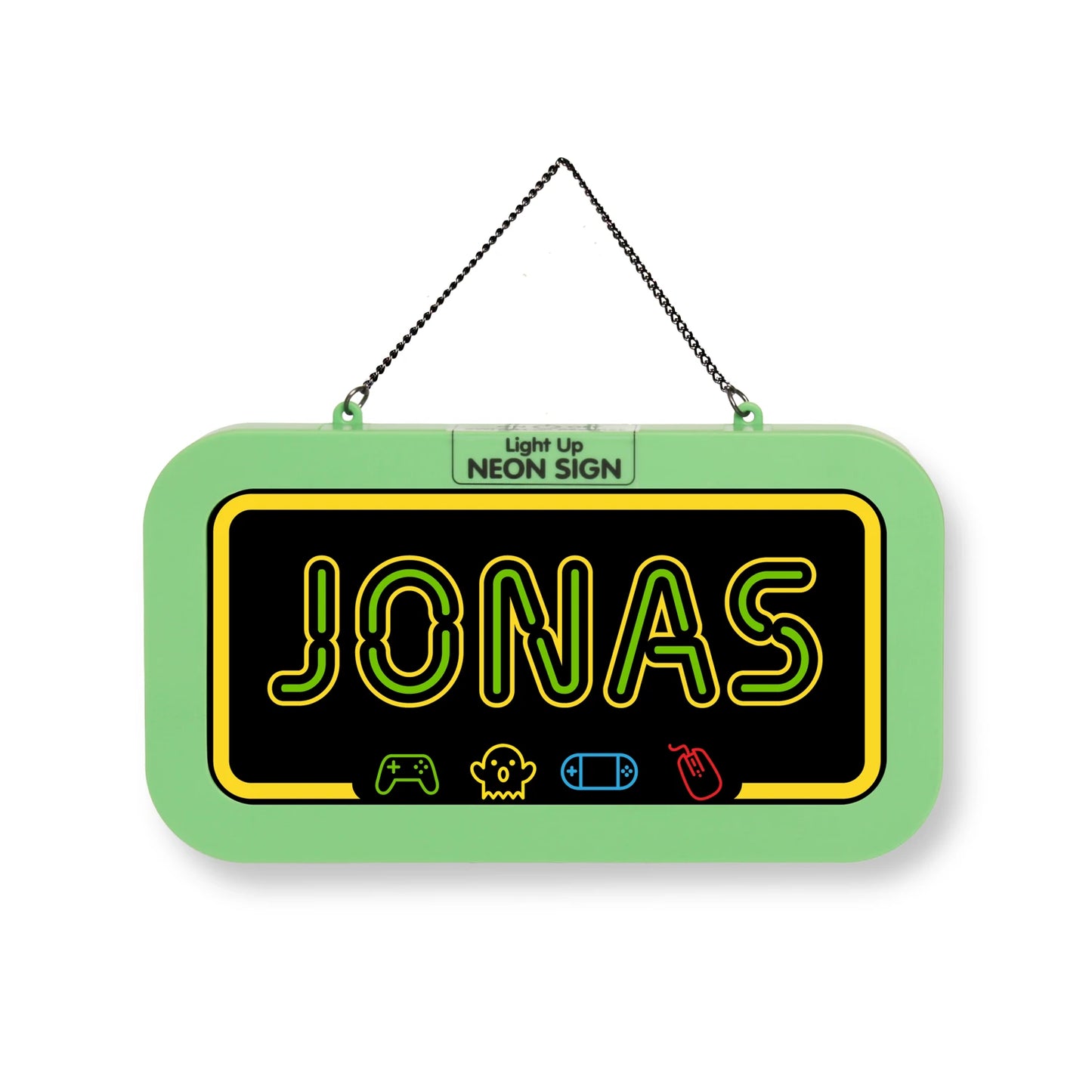 Personalisiertes Neon-Schild mit Name oder individuell gestaltbar, mit LED Leuchtmittel