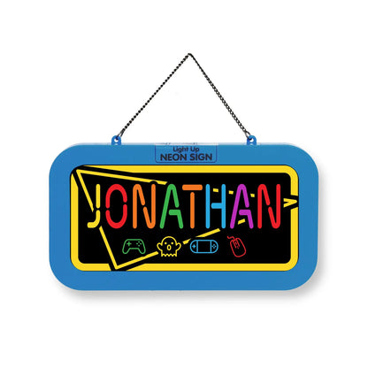 Personalisiertes Neon-Schild mit Name oder individuell gestaltbar, mit LED Leuchtmittel