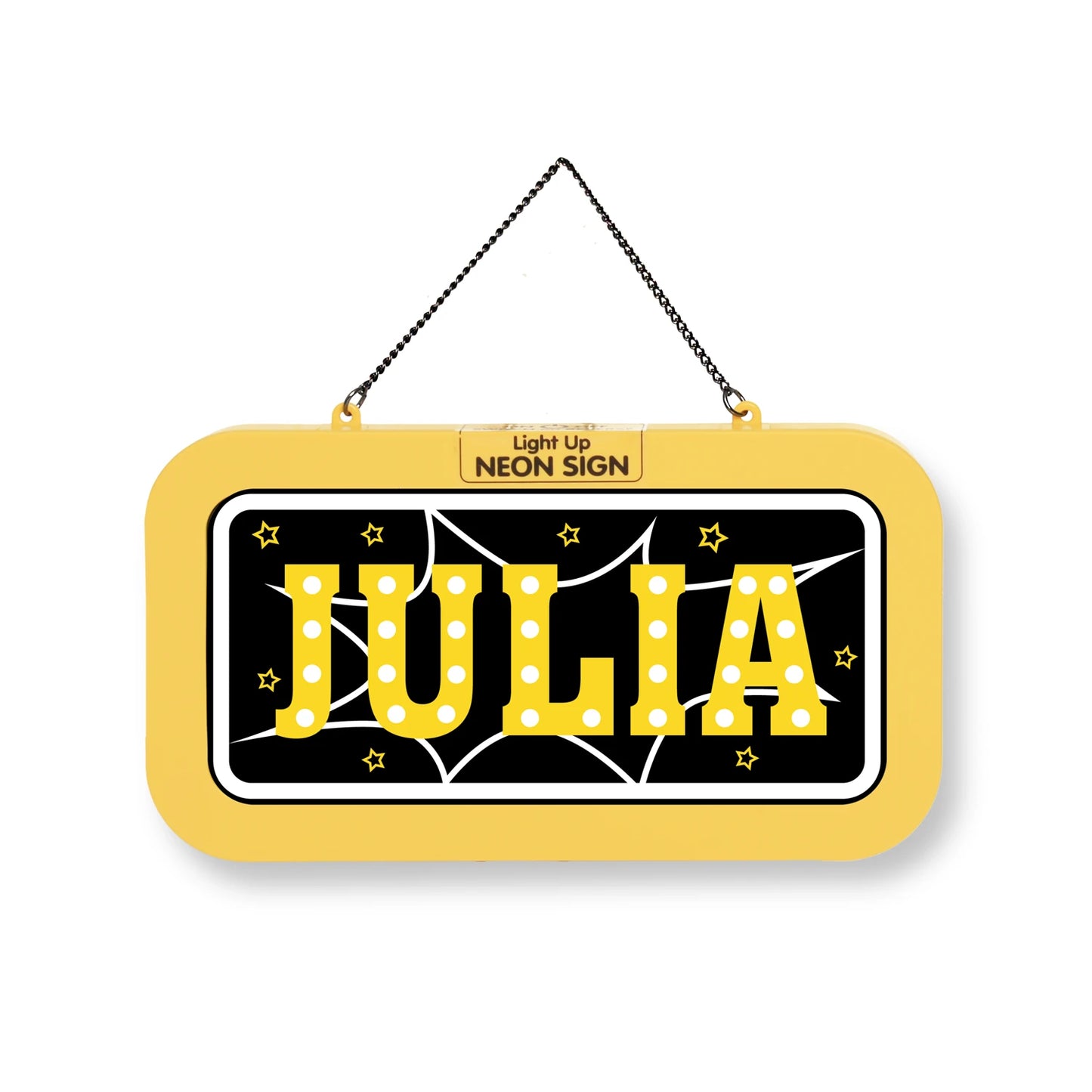 Personalisiertes Neon-Schild mit Name oder individuell gestaltbar, mit LED Leuchtmittel