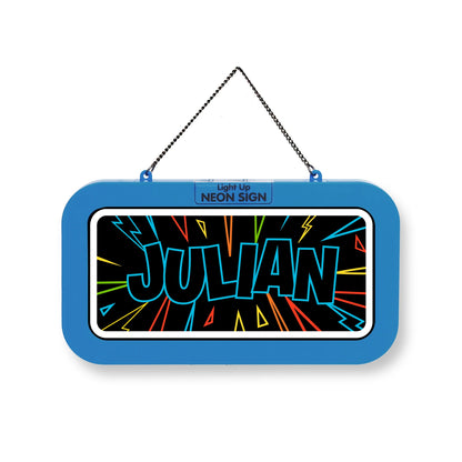 Personalisiertes Neon-Schild mit Name oder individuell gestaltbar, mit LED Leuchtmittel