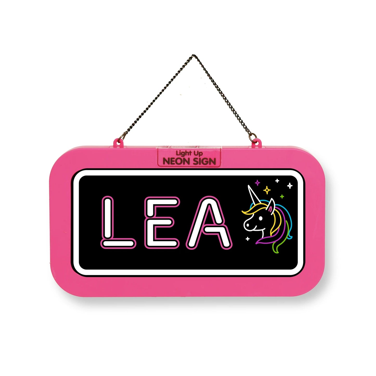 Personalisiertes Neon-Schild mit Name oder individuell gestaltbar, mit LED Leuchtmittel